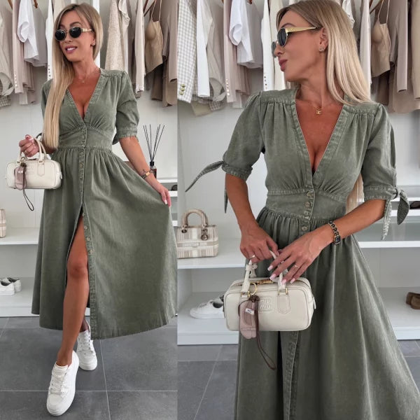 Ella | Stylish fashion denim dress