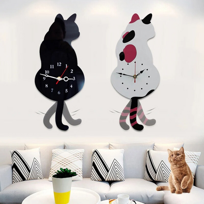 Quiet Woodland Animal Wall Clock - Luxivelle