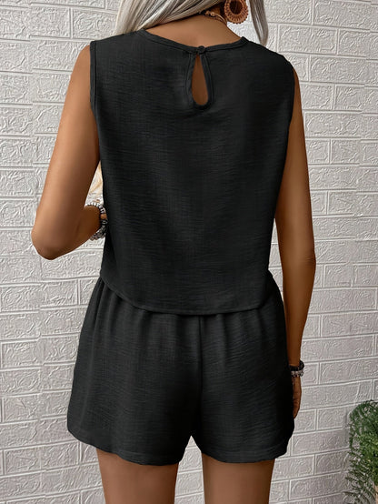 Women's Tank Top Summer Outfit Set