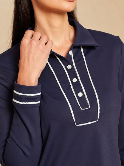 Classic Protective Long Sleeve Polo Shirt UPF50+
