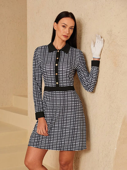 Classic Casual Long Sleeve Sun Dress UPF 50+ Protection