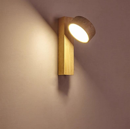 Natural Stone Beige LED Wall Light Fixture - Luxivelle