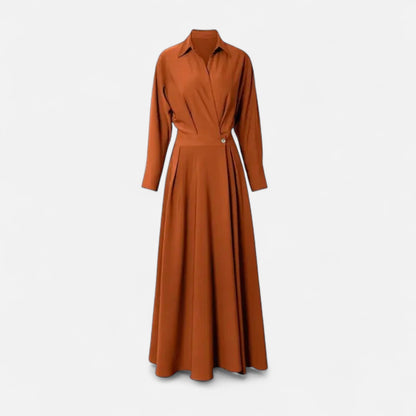 Elegant Chic Ladies Shirt Dress