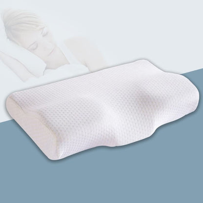 Contour Memory Foam Neck Pillow for Better Sleep