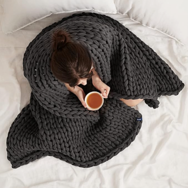 Natural Soft Heavy Blanket for Year Round Use - Luxivelle