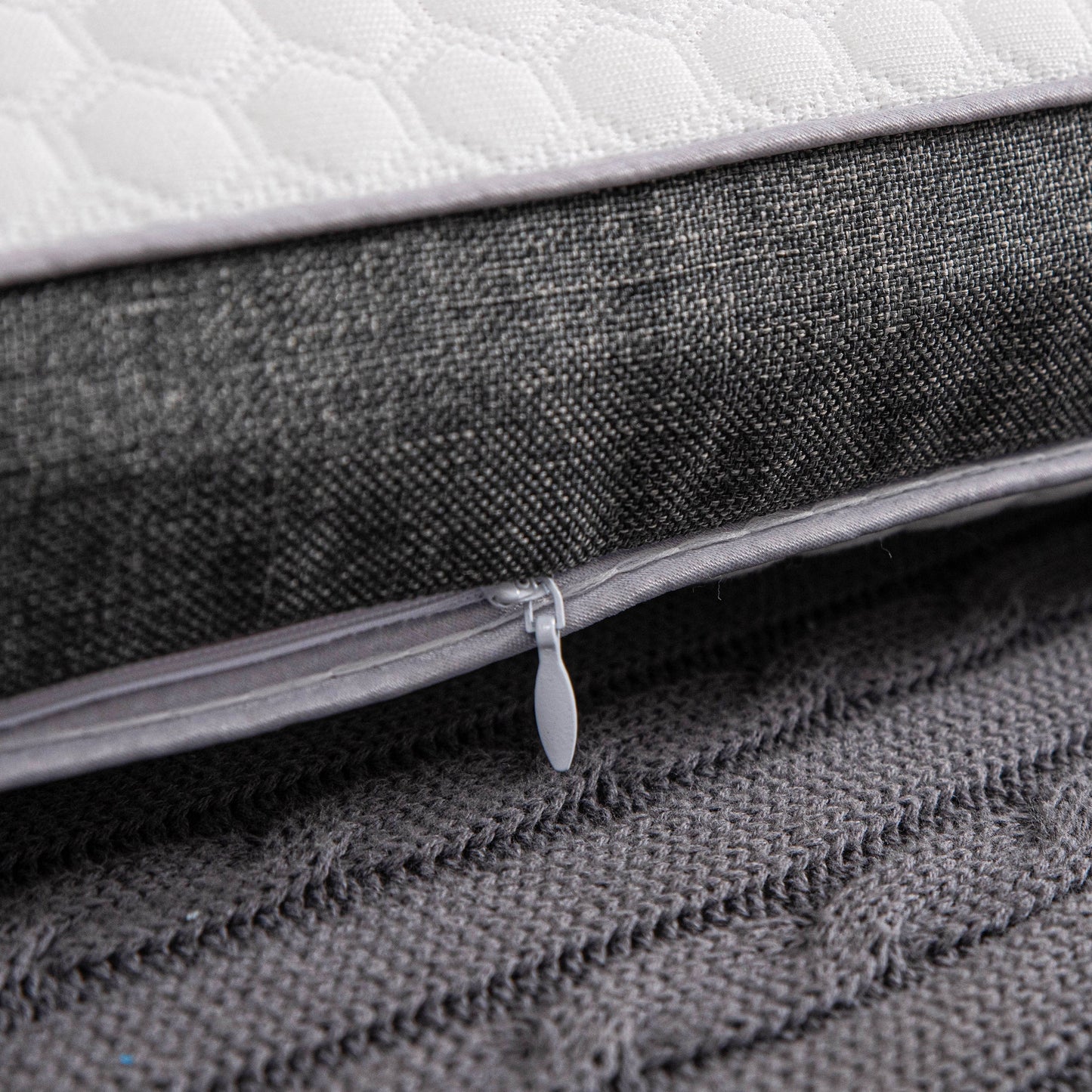Orthopedic memory foam pillow offering pain-free sleep with ergonomic design and breathable cover for all sleep positions.