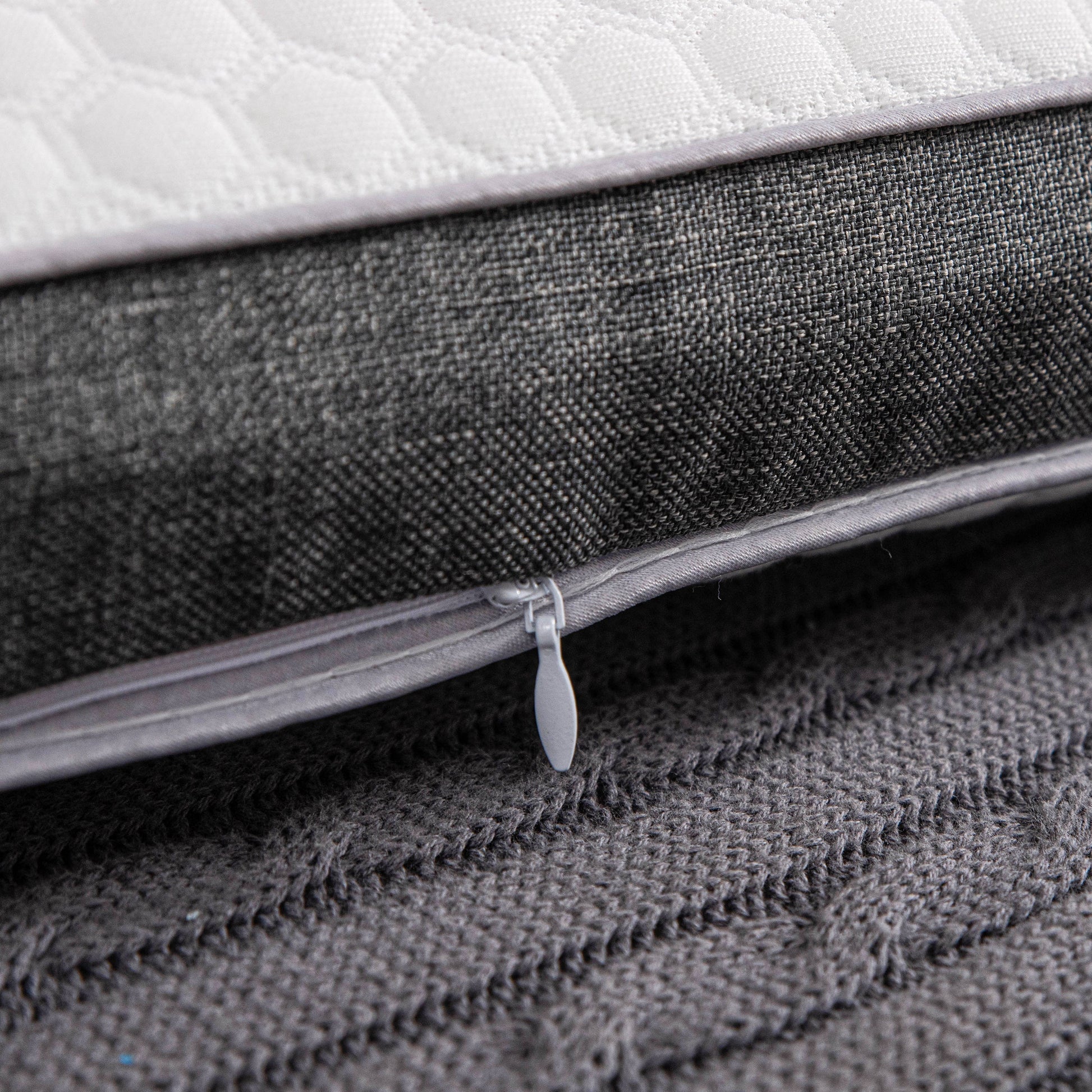 Orthopedic memory foam pillow offering pain-free sleep with ergonomic design and breathable cover for all sleep positions.