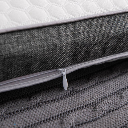 Orthopedic memory foam pillow offering pain-free sleep with ergonomic design and breathable cover for all sleep positions.