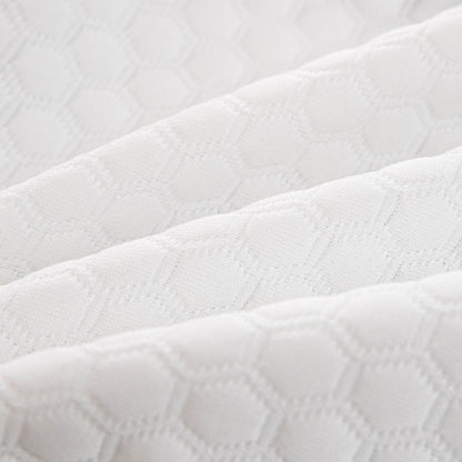 Orthopedic memory foam pillow offering pain-free sleep with ergonomic design and breathable cover for all sleep positions.