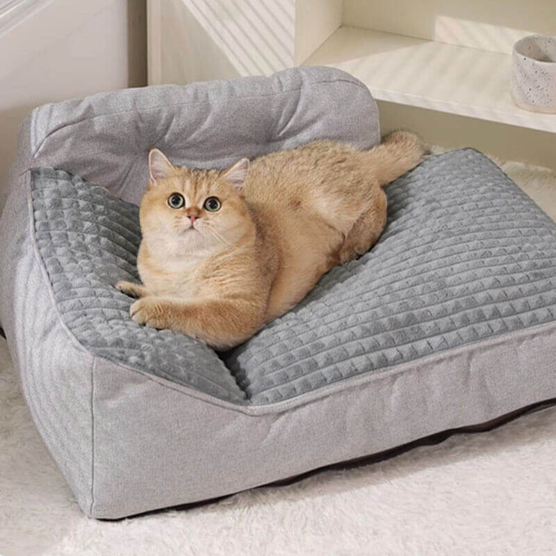 Comfortable Pet Bed with Durable Cotton Fabric - Luxivelle
