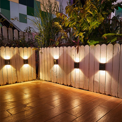 Motion Activated Solar Outdoor Wall Lamps - Luxivelle