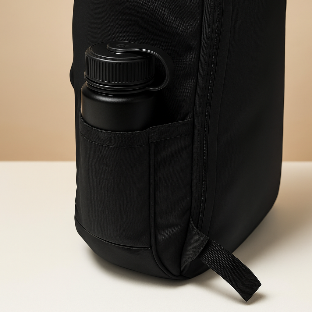 Outdoor travel backpack for adults with 30L capacity featuring padded laptop sleeve, multiple compartments, lightweight design, and adjustable padded straps for versatile adventures.