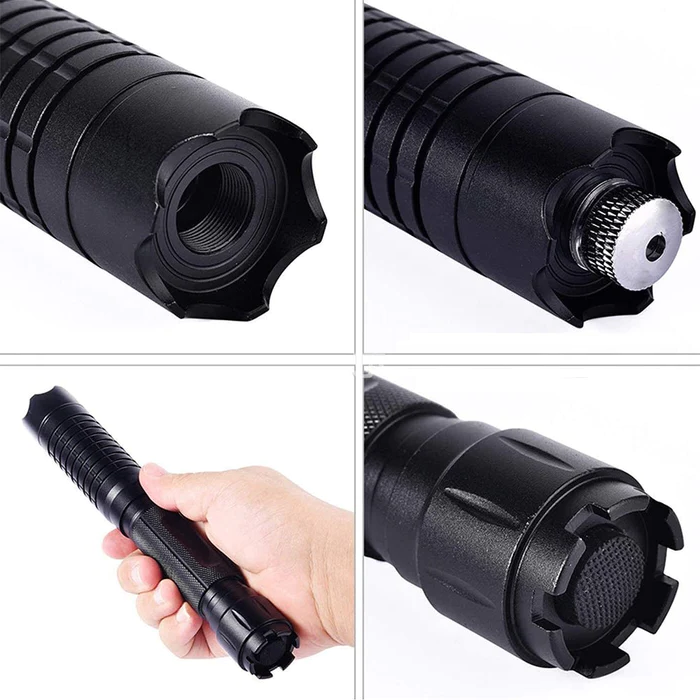 Durable LED Flashlight & Emergency Fire Starter Torch