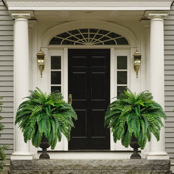 Durable Outdoor Artificial Fern Plant