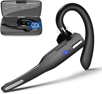 Wireless Bluetooth Headset with Dual Mics and Noise Canceling