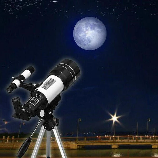 Easy View Astronomy Telescope with Tripod and 150x Zoom - Luxivelle