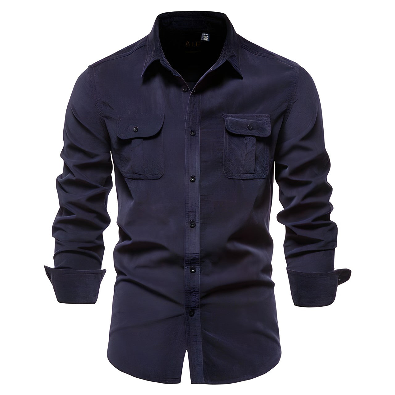 Relaxed Fit Men's Button Down Shirt
