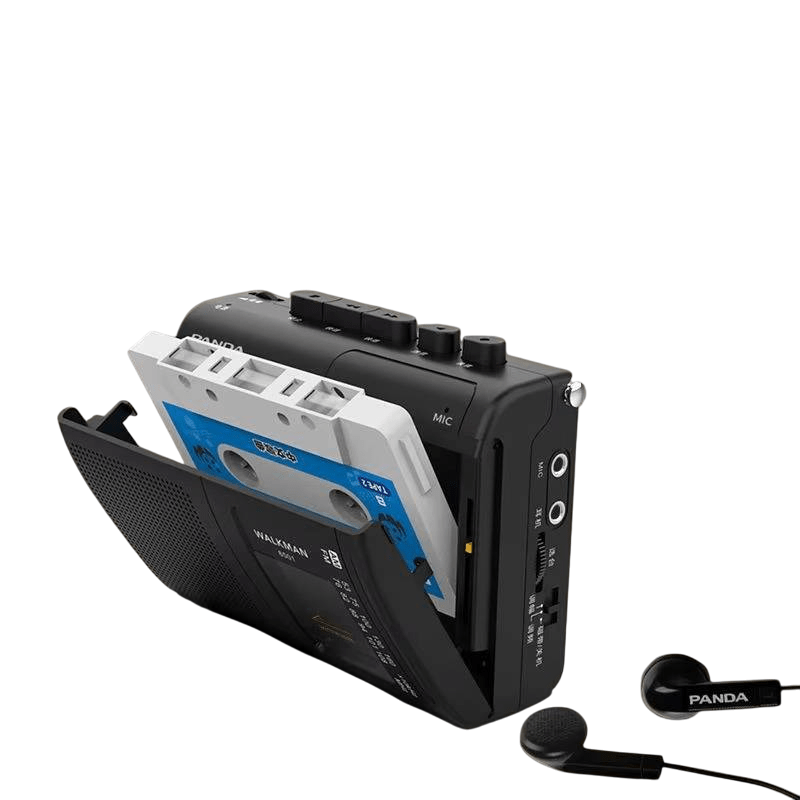 Retro Compact Cassette Player with AM/FM Radio - Luxivelle