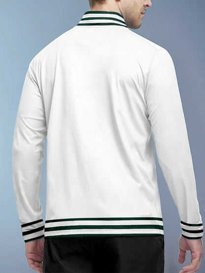Colorful Ocean Mens Golf Quarter Zip Sun Shirt