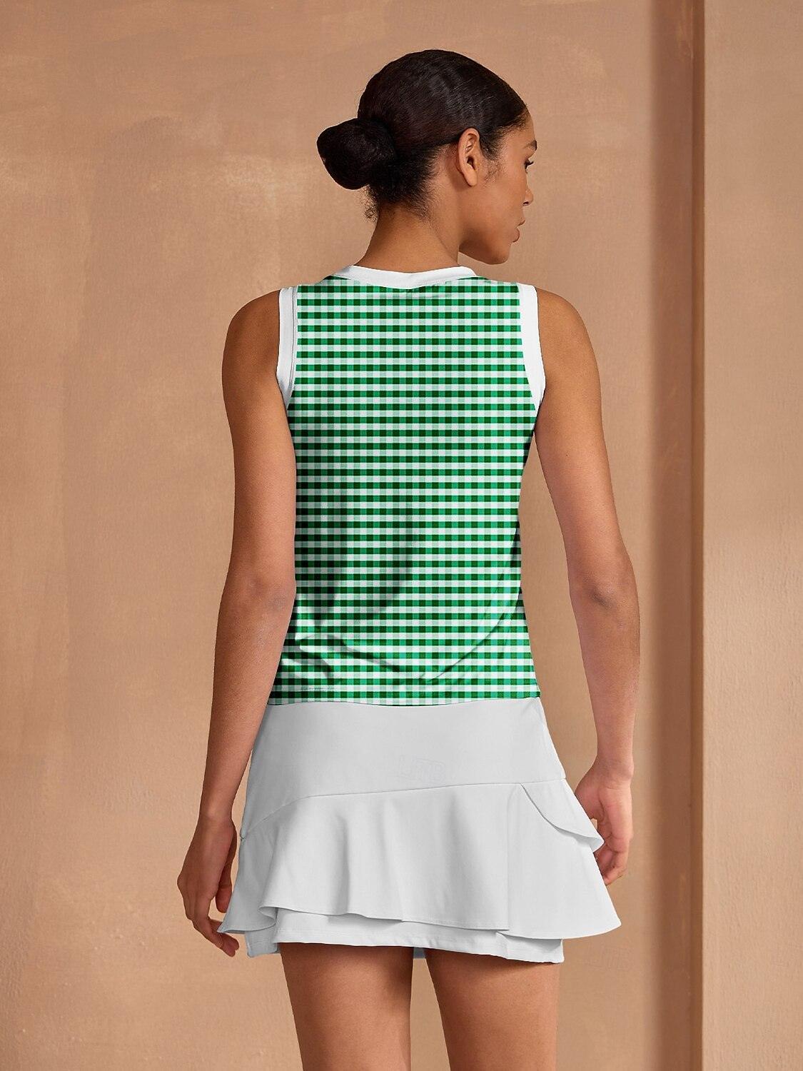 Moisture Wicking Athletic Tank Top For Tennis