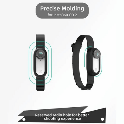 "Pet collar camera with 160° wide-angle lens and HD 1080P video, designed for cats and dogs, fits comfortably on collars."