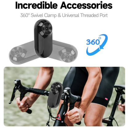 "Pet collar camera with 160° wide-angle lens and HD 1080P video, designed for cats and dogs, fits comfortably on collars."