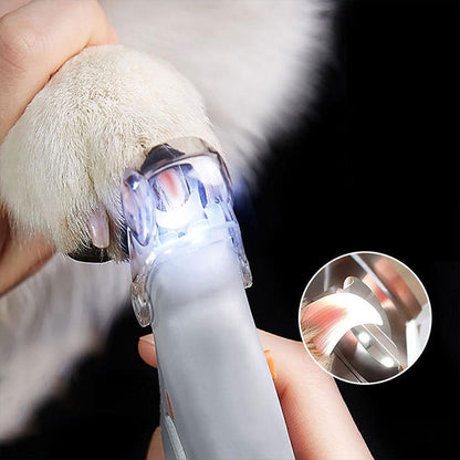 Safe Pet Nail Trimmer with LED Guide & Guard - Luxivelle