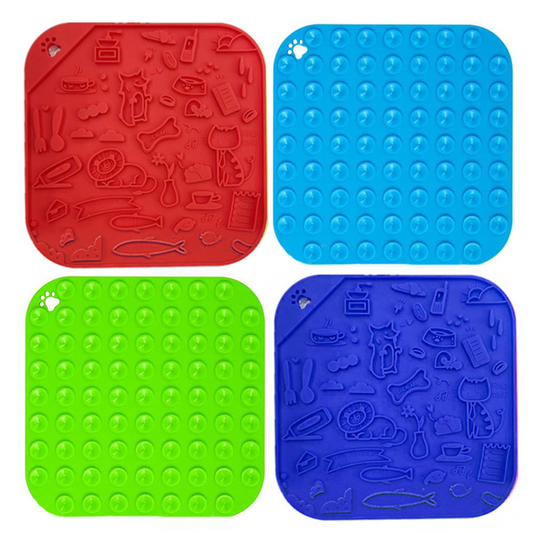 Calming Pet Food Mat for Anxiety Relief and Slow Eating - Luxivelle