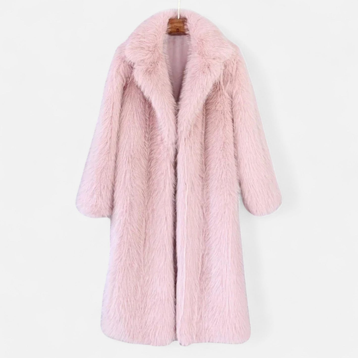 Luxurious Faux Fur Ladies Winter Coat
