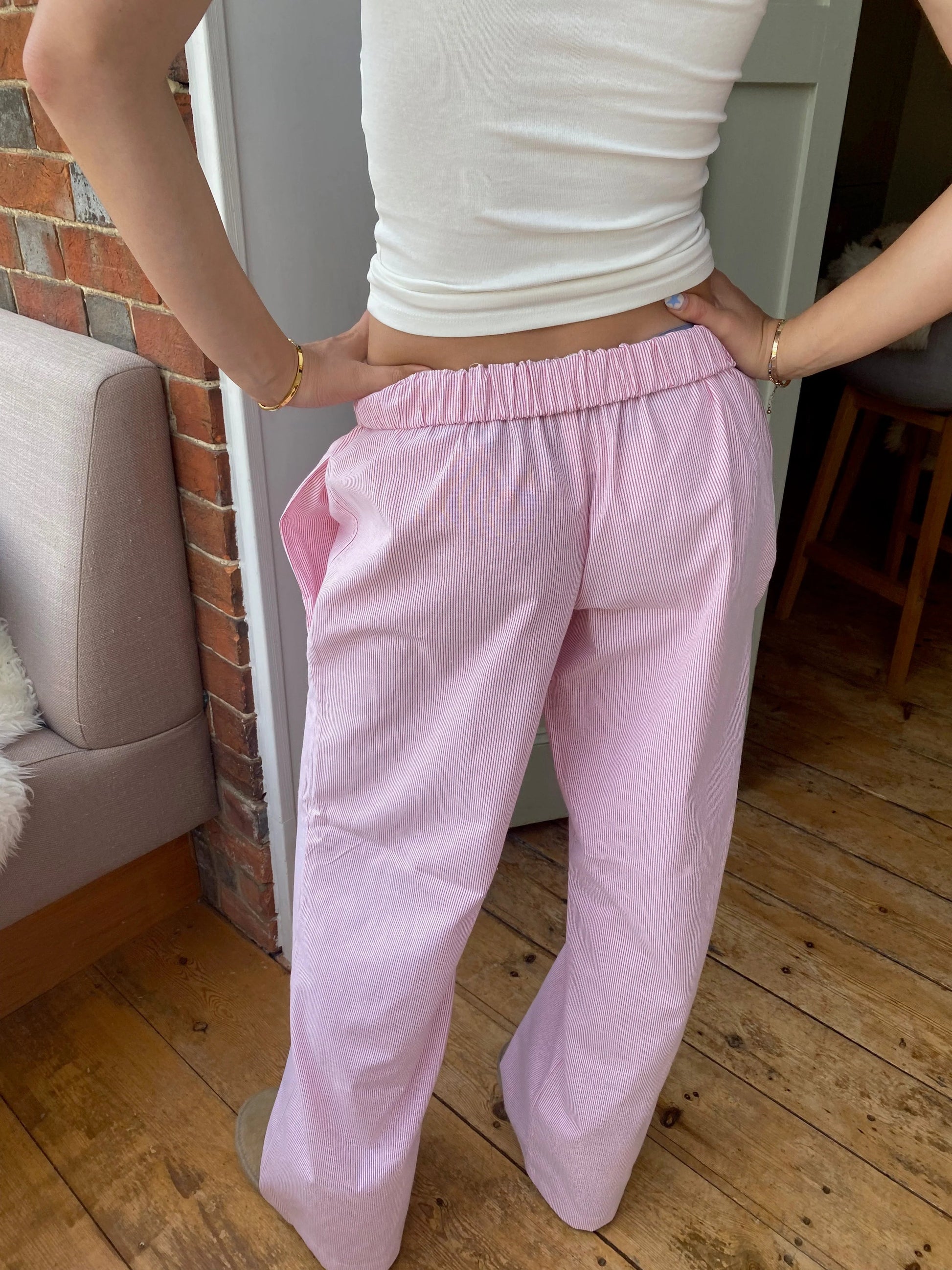 Emma Lounge Trousers Womens - Premium Fabric, Relaxed Fit-5