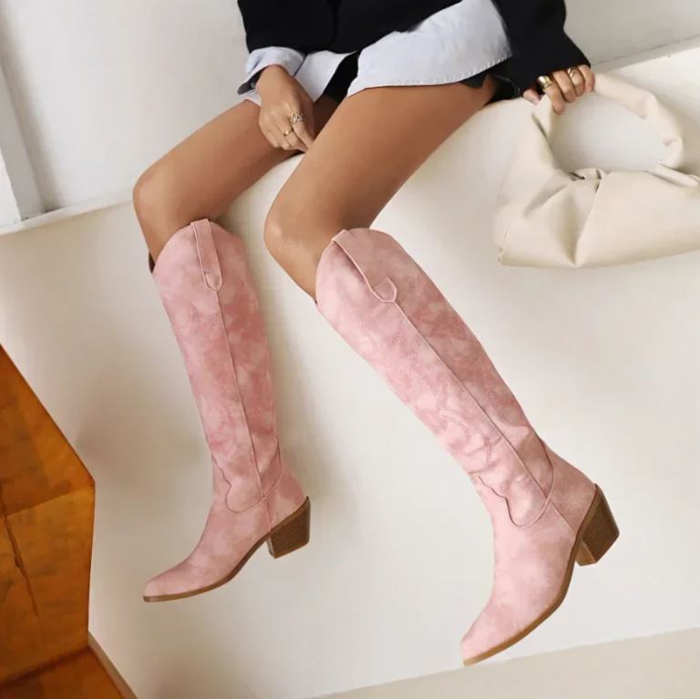 Tall Leather Boots For Ladies