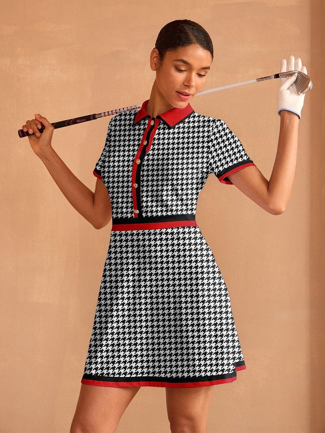 Casual Fit Knee Length Short Sleeve Dress - Luxivelle