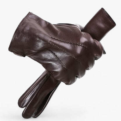 Soft Sheepskin Insulated Winter Gloves - Luxivelle
