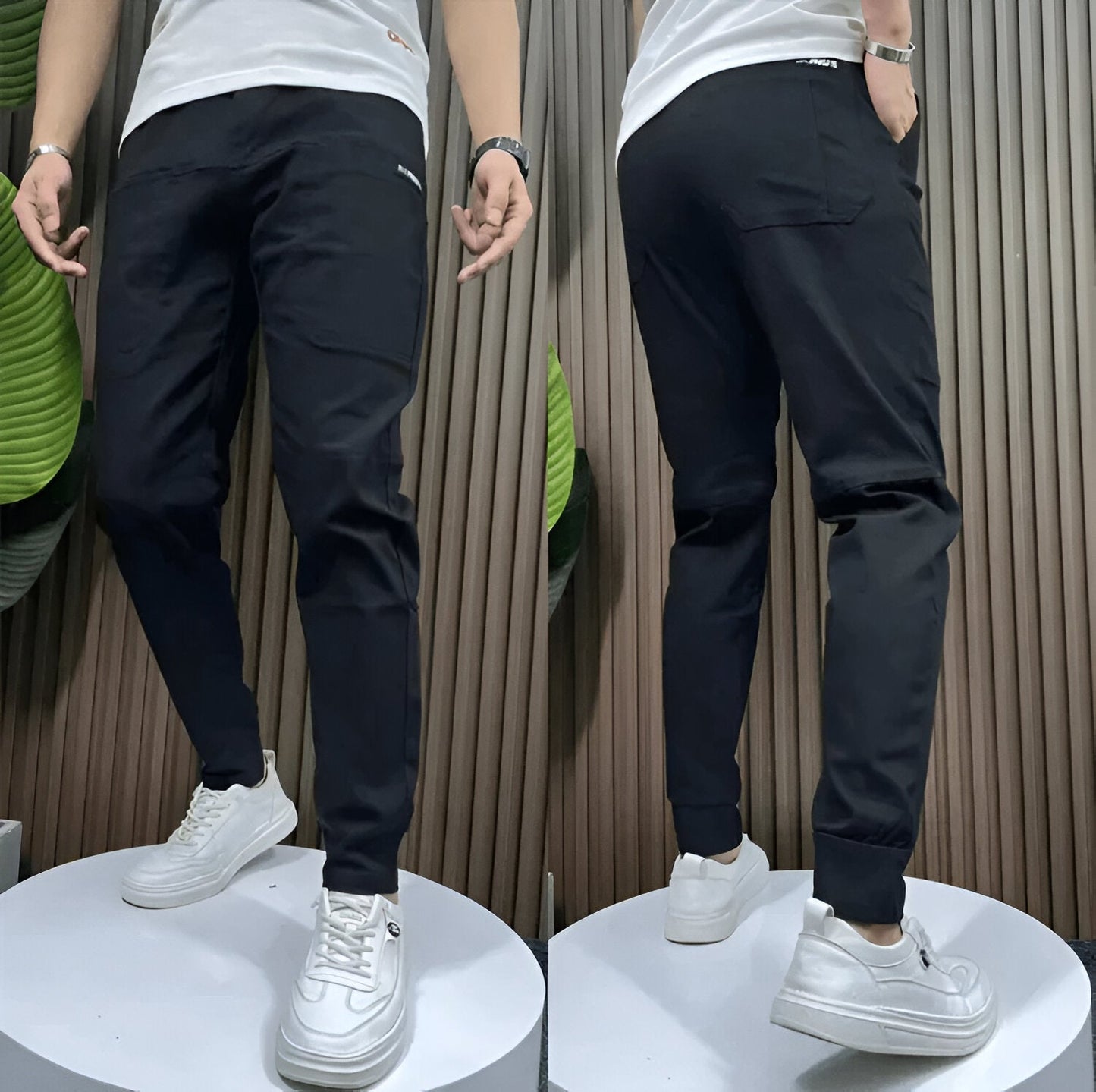 Oscar | PREMIUM STRETCH PLAID PANTS