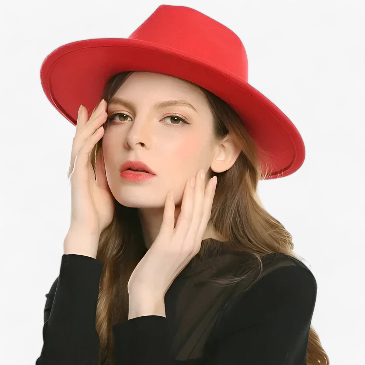 Classic Wool Fedora Winter Hat - Luxivelle