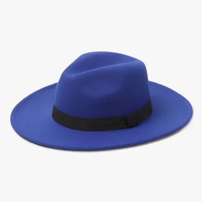 Classic Wool Fedora Winter Hat