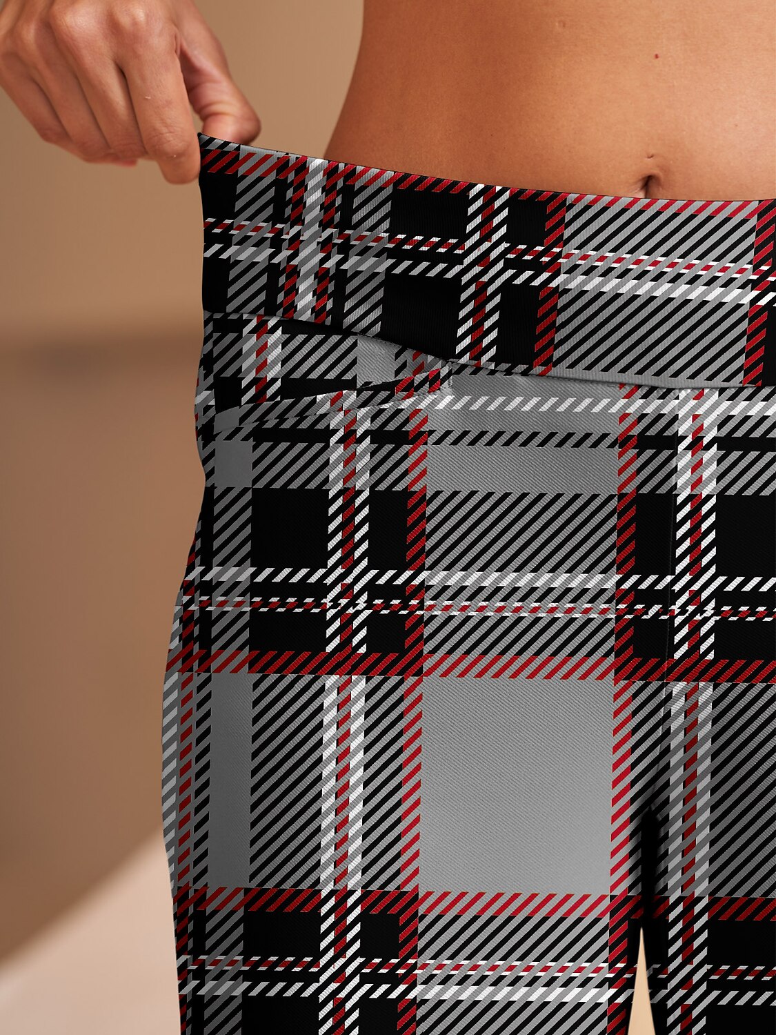Comfortable 28 Inch Stretchy Slim Fit Ankle Pants