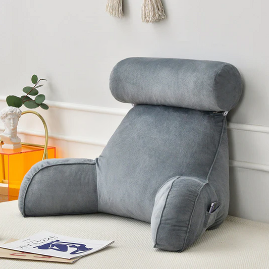 Supportive Ergonomic Pillow with Arms and Adjustable Neck Rest - Luxivelle