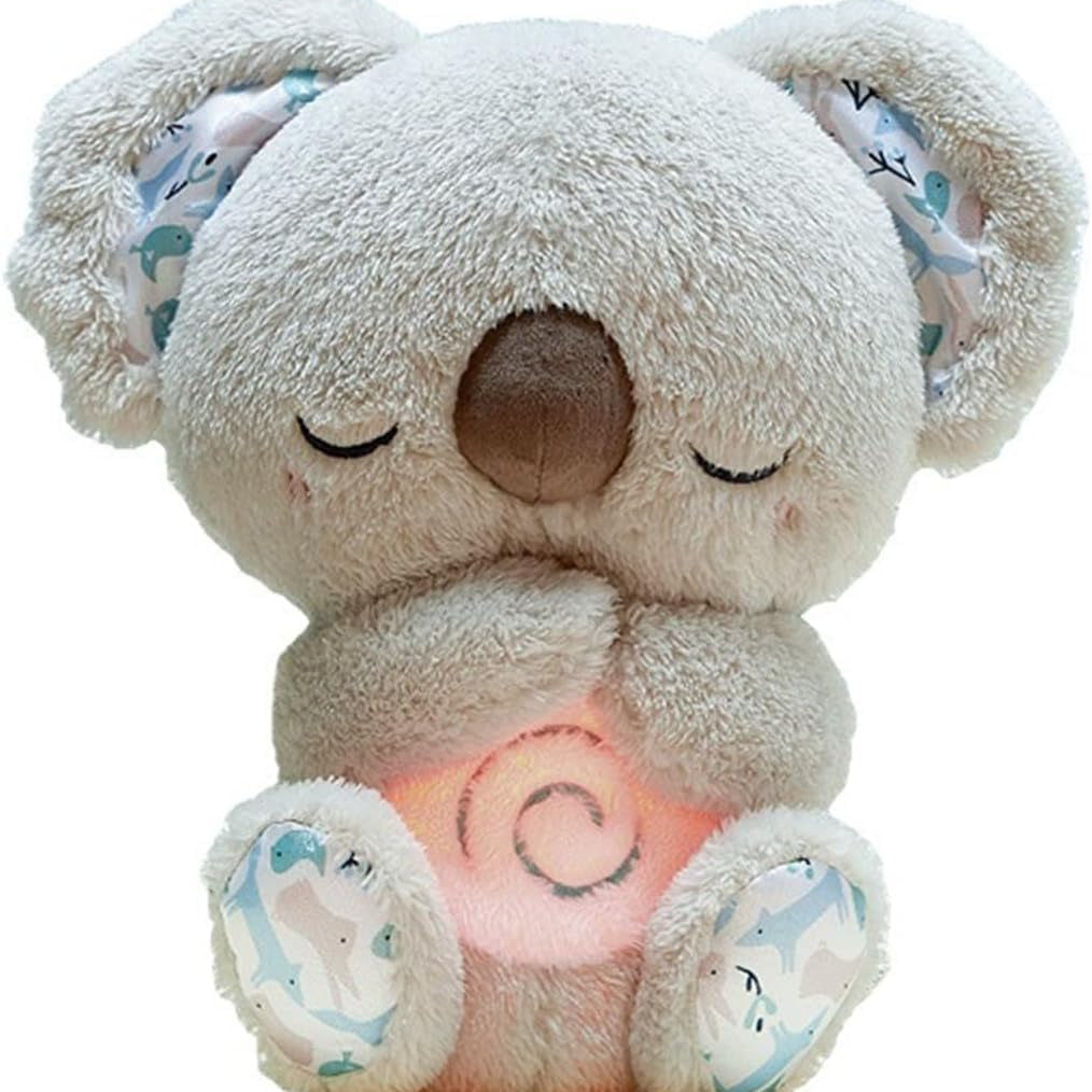 Soothing Sleep Heartbeat Teddy Bear Night Light - Luxivelle