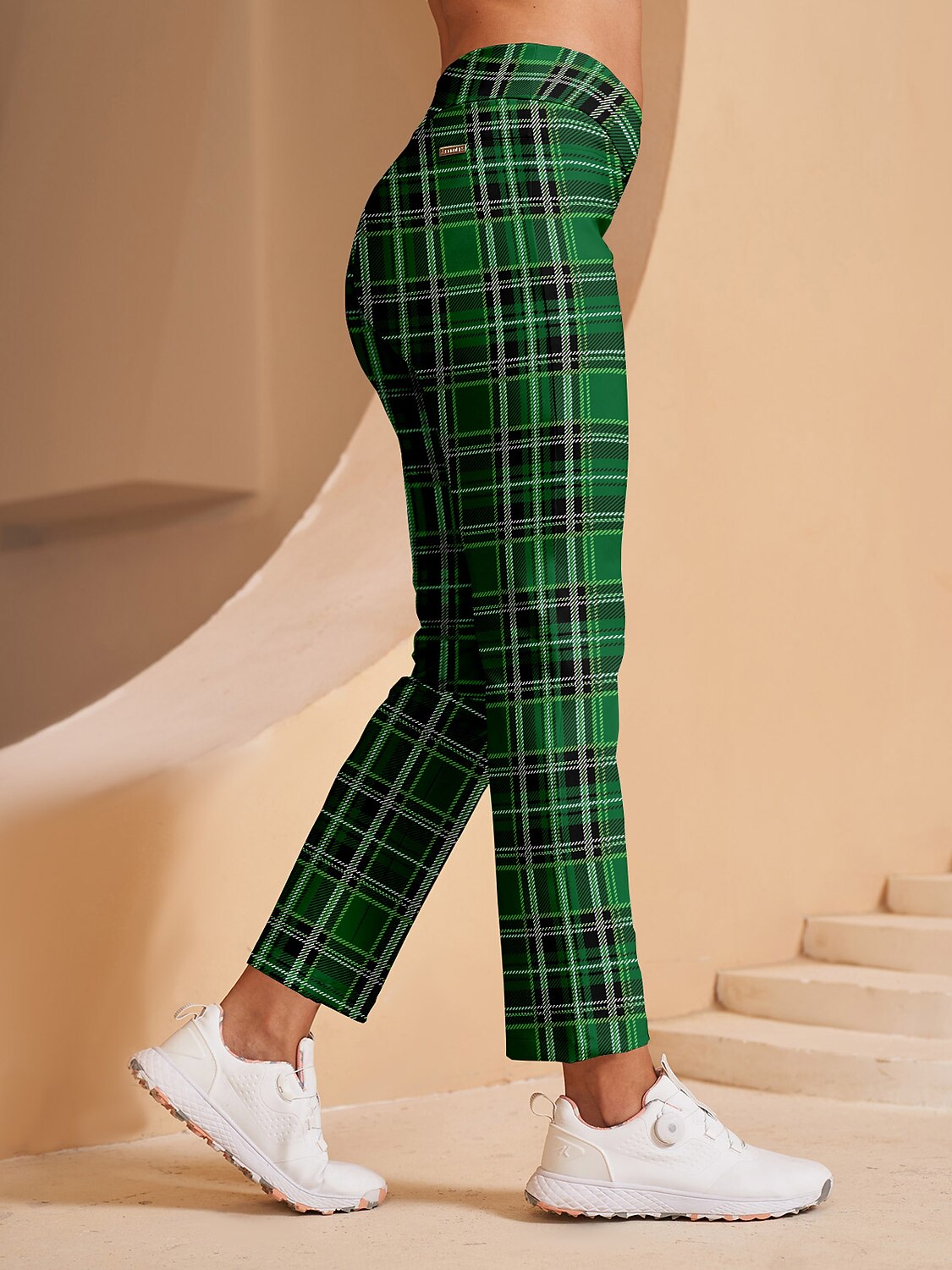 Comfortable 28 Inch Stretchy Slim Fit Ankle Pants