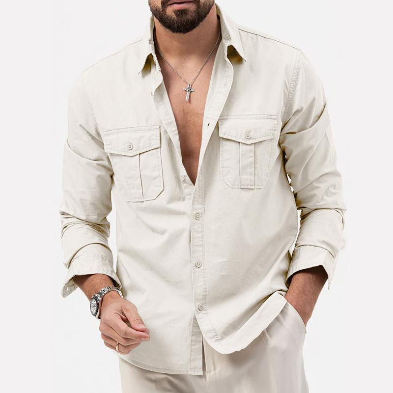 Stylish Mens Long Sleeve Combat Shirt