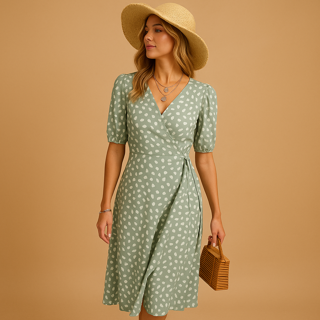 Floral Print Women's Sundress - Luxivelle