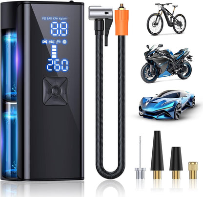 Compact Air Compressor with Long Lasting Battery - Luxivelle