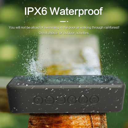 Compact Water Resistant 30W Wireless Speaker with Long Battery - Luxivelle