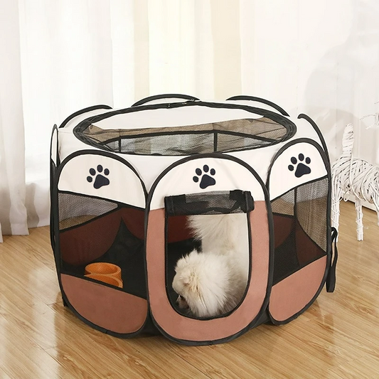 Collapsible Pet Tent for Dogs and Small Puppies - Luxivelle