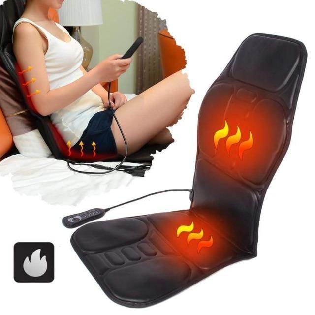 Relaxing Heated Massage Chair Cushion