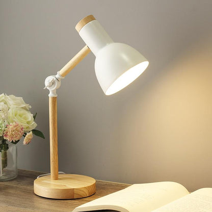Rustic Wood Table Lamp