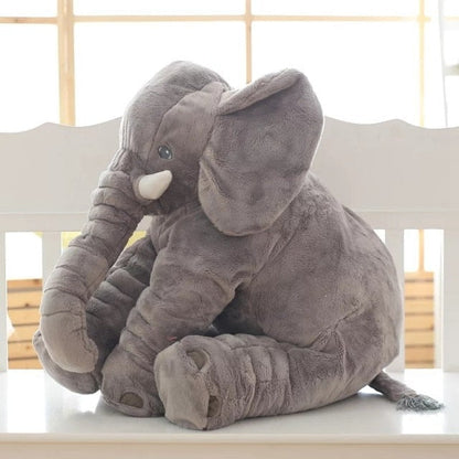 Soft Elephant Cushion for Baby and Toddler Comfort