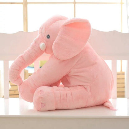 Soft Elephant Cushion for Baby and Toddler Comfort