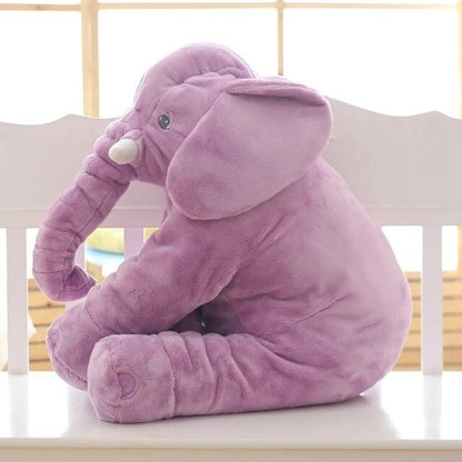Soft Elephant Cushion for Baby and Toddler Comfort